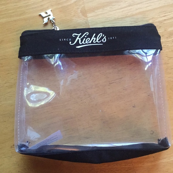 Kiehl’s cosmetic bag 7x6” - Picture 1 of 6